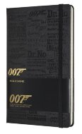 Блокнот Moleskine Limited Edition James Bond Large, titles, линейка