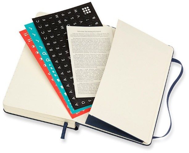 Ежедневник Moleskine CLASSIC Pocket 90x140мм 400стр. синий сапфир