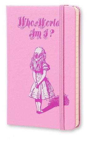 Блокнот Moleskine ALICE IN WONDERLAND POCKET Limited Edition, линейка, розовый