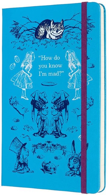 Еженедельник Moleskine ACADEMIC ALICE WKNT Large, датированный на 18 месяцев, голубой Еженедельник Moleskine ACADEMIC ALICE WKNT Large, датированный на 18 месяцев, голубой