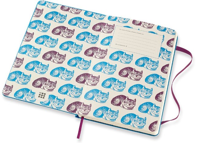 Еженедельник Moleskine ACADEMIC ALICE WKNT Large, датированный на 18 месяцев, голубой Еженедельник Moleskine ACADEMIC ALICE WKNT Large, датированный на 18 месяцев, голубой