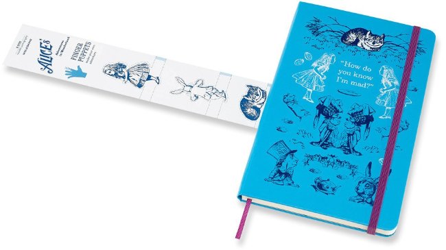 Еженедельник Moleskine ACADEMIC ALICE WKNT Large, датированный на 18 месяцев, голубой Еженедельник Moleskine ACADEMIC ALICE WKNT Large, датированный на 18 месяцев, голубой