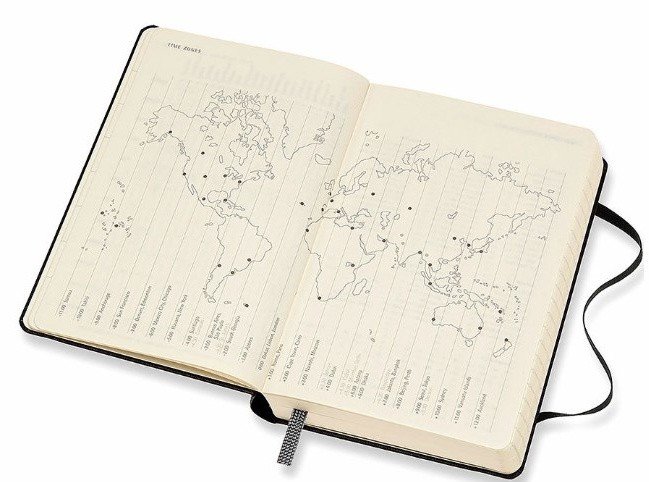 Ежедневник Moleskine CLASSIC Pocket 90x140мм 400стр. черный