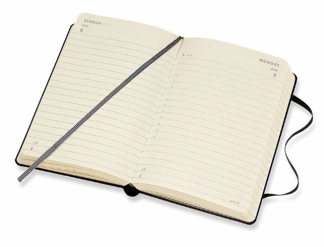 Ежедневник Moleskine CLASSIC Pocket 90x140мм 400стр. черный