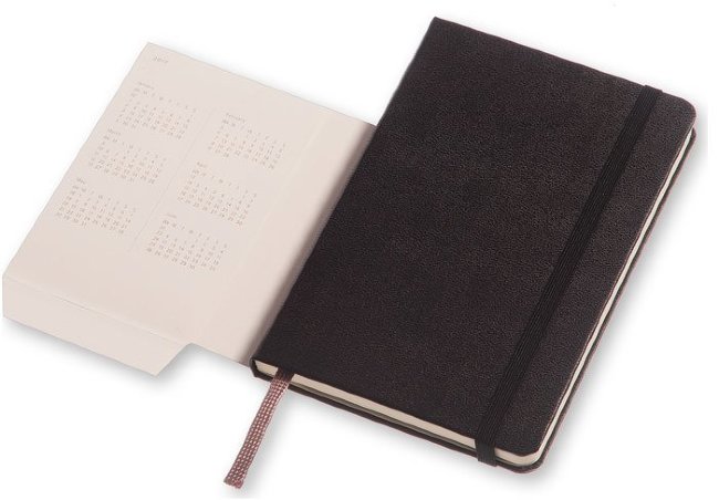 Еженедельник Moleskine CLASSIC WKNT POCKET, A6, черный Еженедельник Moleskine CLASSIC WKNT POCKET, A6, черный