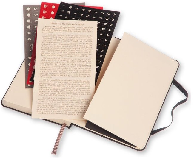 Еженедельник Moleskine CLASSIC WKNT POCKET, A6, черный Еженедельник Moleskine CLASSIC WKNT POCKET, A6, черный