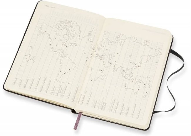 Еженедельник Moleskine ACADEMIC HORIZONTAL Pocket, датированный на 18 месяцев, черный Еженедельник Moleskine ACADEMIC HORIZONTAL Pocket, датированный на 18 месяцев, черный