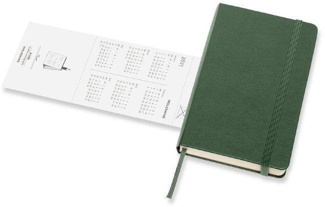 Еженедельник MOLESKINE Classic WKNT 144стр, зеленый