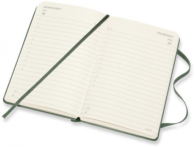 Еженедельник MOLESKINE Classic WKNT 144стр, зеленый