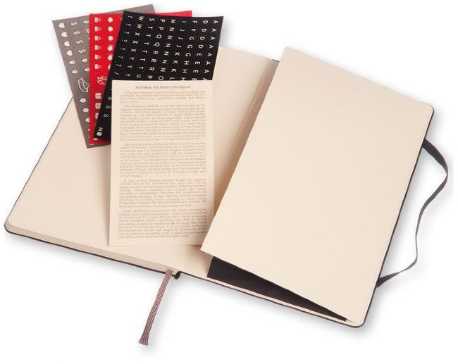 Еженедельник Moleskine CLASSIC WKNT LARGE, A5, черный