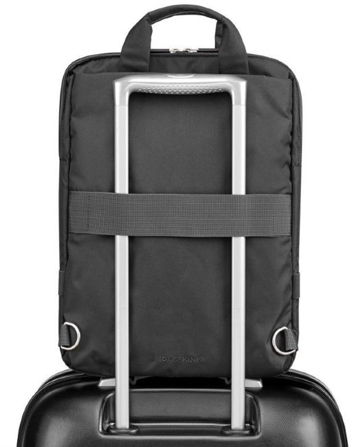 Рюкзак для ноутбука 15.4" Moleskine, черный Рюкзак для ноутбука 15.4" Moleskine, черный