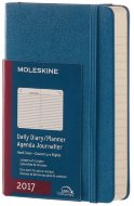 Ежедневник Moleskine CLASSIC DAILY POCKET, A6, синий стальной
