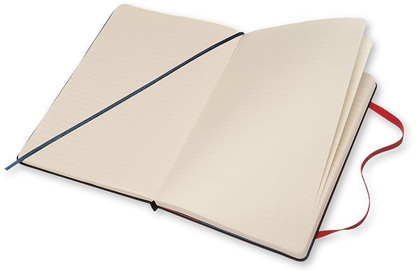 Блокнот Moleskine BATMAN VS SUPERMAN LARGE Limited Edition, линейка, черный (Superman)