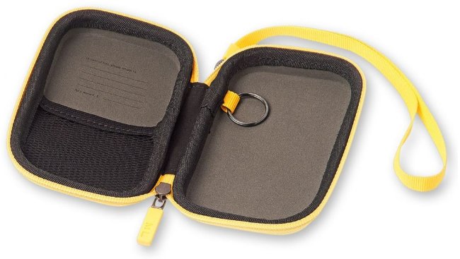 Чехол для путешествий Moleskine Journey Pouch XS, ремешок на запястье, желтый Чехол для путешествий Moleskine Journey Pouch XS, ремешок на запястье, желтый