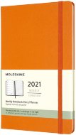 Еженедельник Moleskine CLASSIC WKLY Large 130х210мм 144стр. оранжевый
