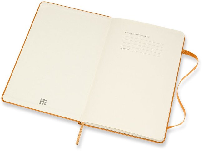 Еженедельник Moleskine CLASSIC WKLY Large 130х210мм 144стр. оранжевый Еженедельник Moleskine CLASSIC WKLY Large 130х210мм 144стр. оранжевый