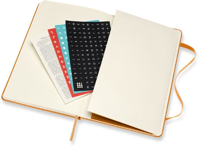 Еженедельник Moleskine CLASSIC WKLY Large 130х210мм 144стр. оранжевый Еженедельник Moleskine CLASSIC WKLY Large 130х210мм 144стр. оранжевый
