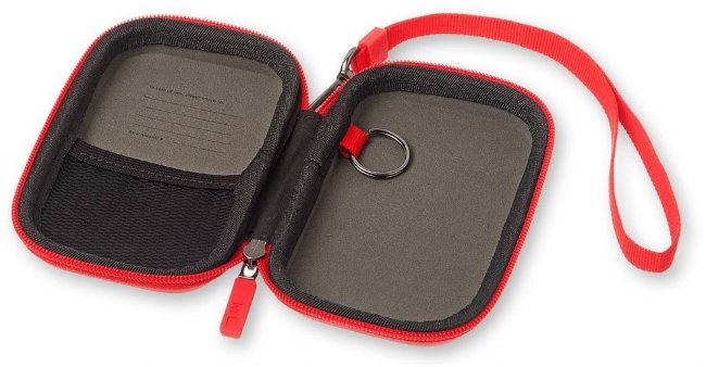 Чехол для путешествий Moleskine Journey Pouch XS, ремешок на запястье, красный Чехол для путешествий Moleskine Journey Pouch XS, ремешок на запястье, красный
