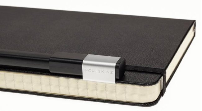 Набор Moleskine BUNDLE VERTICAL Classic Large, блокнот и ручка, линейка, черный Набор Moleskine BUNDLE VERTICAL Classic Large, блокнот и ручка, линейка, черный