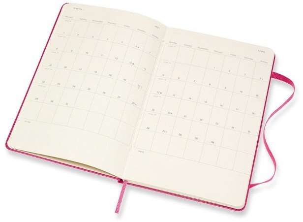 Еженедельник Moleskine CLASSIC WKLY Large 130х210мм 144стр. фуксия
