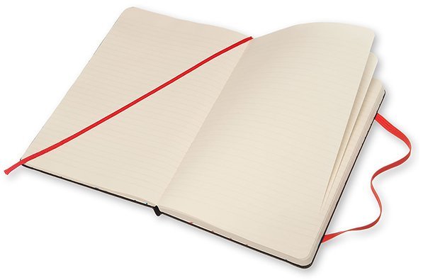 Блокнот Moleskine THE AVENGERS (Мстители) LARGE Limited Edition, линейка (Captain America)