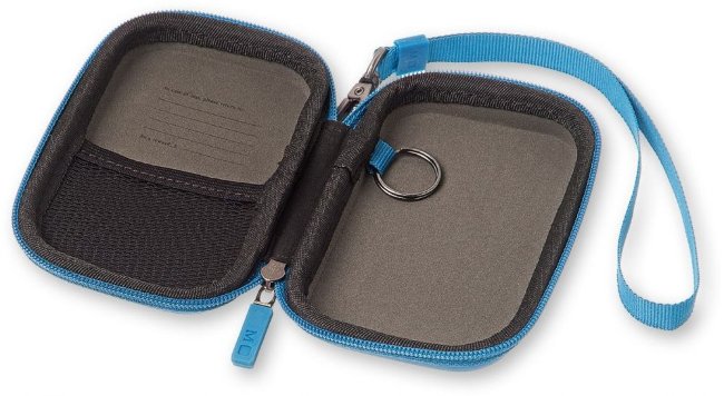 Чехол для путешествий Moleskine Journey Pouch XS, ремешок на запястье, синий Чехол для путешествий Moleskine Journey Pouch XS, ремешок на запястье, синий