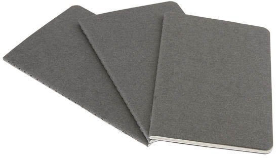 Блокнот Moleskine CAHIER JOURNAL POCKET, клетка, серый (3шт) Блокнот Moleskine CAHIER JOURNAL POCKET, клетка, серый (3шт)