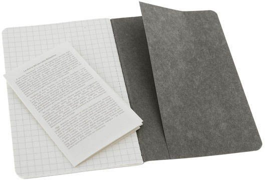 Блокнот Moleskine CAHIER JOURNAL POCKET, клетка, серый (3шт) Блокнот Moleskine CAHIER JOURNAL POCKET, клетка, серый (3шт)