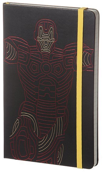Блокнот Moleskine THE AVENGERS (Мстители) LARGE Limited Edition, линейка (Ironman)