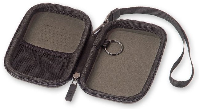 Чехол для путешествий Moleskine Journey Pouch XS, ремешок на запястье, черный Чехол для путешествий Moleskine Journey Pouch XS, ремешок на запястье, черный