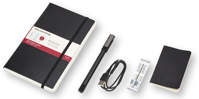 Набор Smart Writing Moleskine, блокнот Paper Tablet и ручка SMART PEN+ Ellipse Набор Smart Writing Moleskine, блокнот Paper Tablet и ручка SMART PEN+ Ellipse
