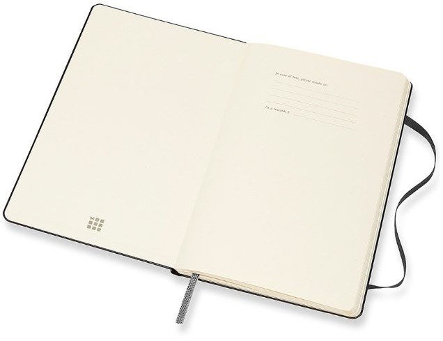 Еженедельник Moleskine CLASSIC WKNT Large 130х210мм 144стр. черный