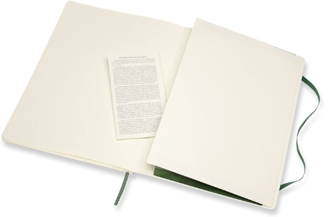 Блокнот Moleskine CLASSIC XLarge, линейка, зеленый Блокнот Moleskine CLASSIC XLarge, линейка, зеленый