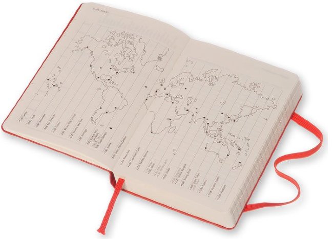 Ежедневник Moleskine CLASSIC DAILY POCKET, A6, оранжевый