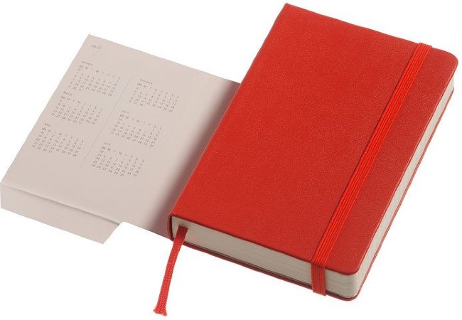 Ежедневник Moleskine CLASSIC DAILY POCKET, A6, оранжевый