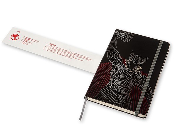 Блокнот Moleskine THE AVENGERS (Мстители) LARGE Limited Edition, линейка (Thor)