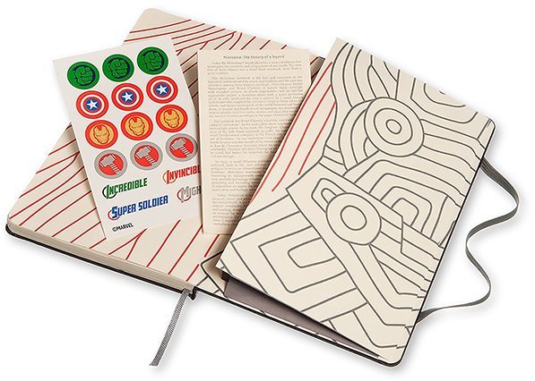 Блокнот Moleskine THE AVENGERS (Мстители) LARGE Limited Edition, линейка (Thor)