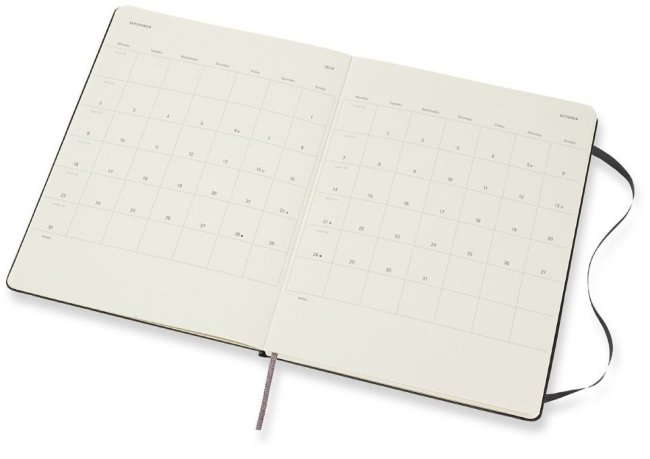 Еженедельник Moleskine ACADEMIC WKNT XL, черный Еженедельник Moleskine ACADEMIC WKNT XL, черный