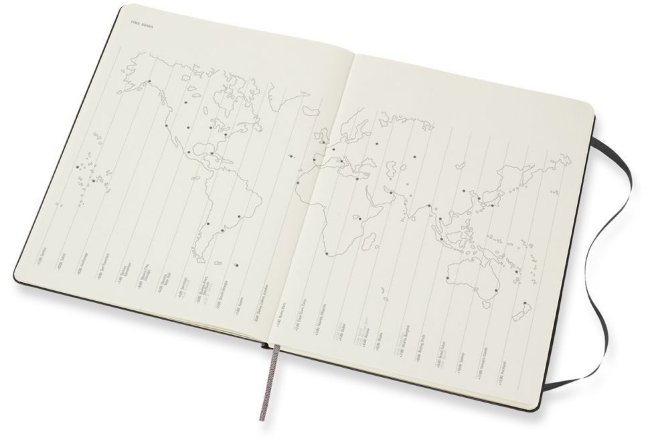 Еженедельник Moleskine ACADEMIC WKNT XL, черный Еженедельник Moleskine ACADEMIC WKNT XL, черный