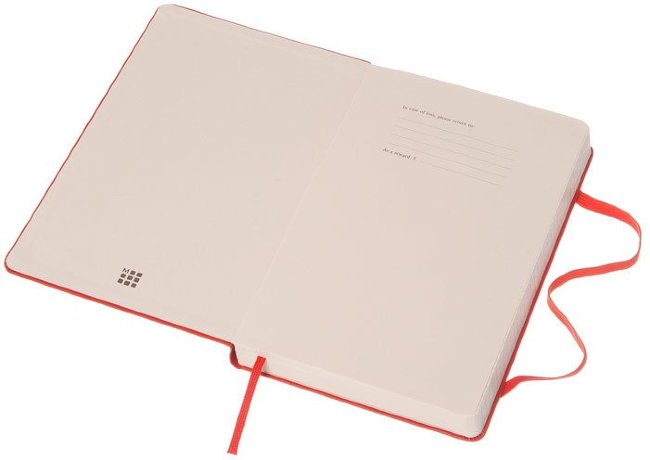 Ежедневник Moleskine CLASSIC DAILY LARGE, A6, оранжевый