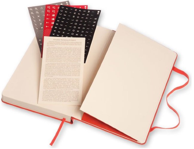 Ежедневник Moleskine CLASSIC DAILY LARGE, A6, оранжевый