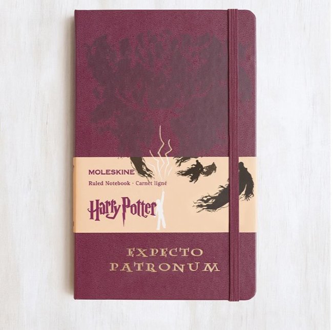 Блокнот Moleskine HARRY POTTER LARGE Limited Edition, линейка (Expecto Patronum)
