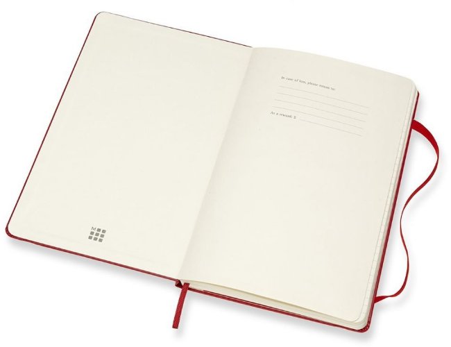 Еженедельник Moleskine ACADEMIC WKNT Large, красный Еженедельник Moleskine ACADEMIC WKNT Large, красный