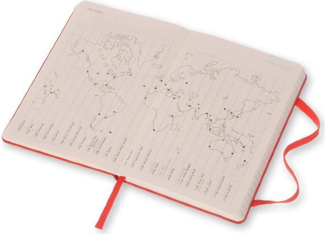 Еженедельник Moleskine CLASSIC WKNT, A6, оранжевый