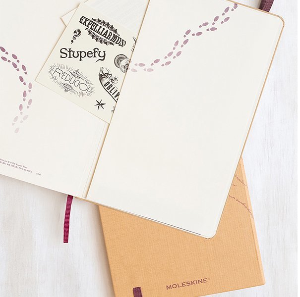 Блокнот Moleskine HARRY POTTER LARGE Limited Edition, линейка (Marauder`s Map)