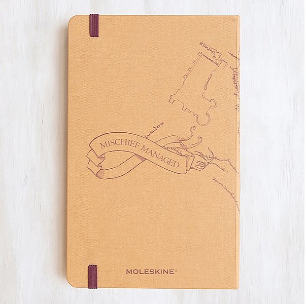 Блокнот Moleskine HARRY POTTER LARGE Limited Edition, линейка (Marauder`s Map)
