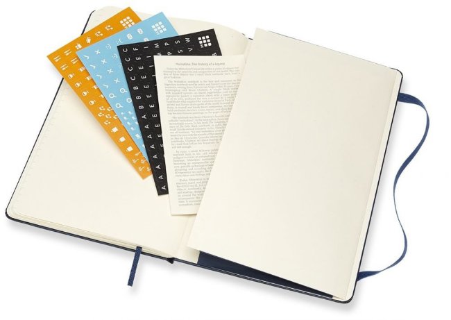 Еженедельник Moleskine ACADEMIC WKNT Large, синий сапфир