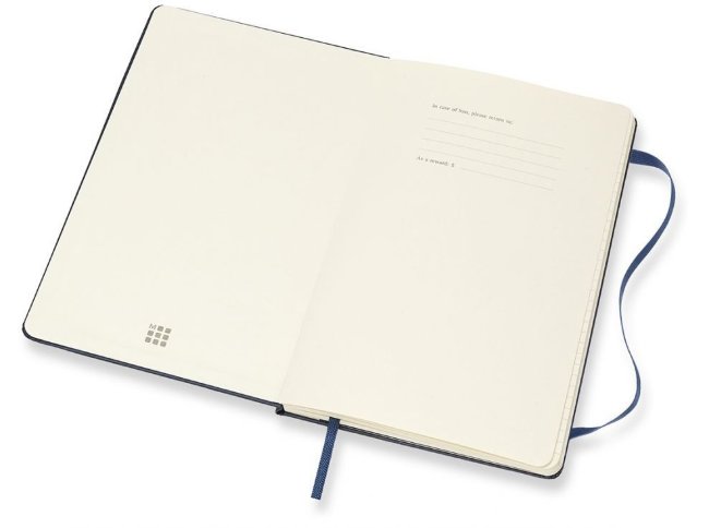 Еженедельник Moleskine ACADEMIC WKNT Large, синий сапфир