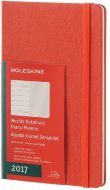 Еженедельник Moleskine CLASSIC WKNT LARGE, A5, оранжевый