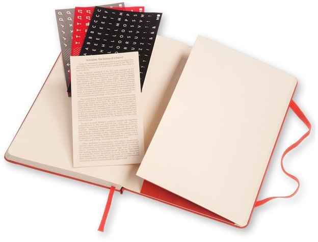 Еженедельник Moleskine CLASSIC WKNT LARGE, A5, оранжевый